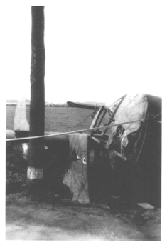 Wrecked Glider near Wesel